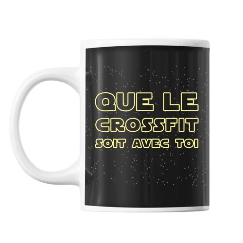 Mug Crossfit soit avec toi