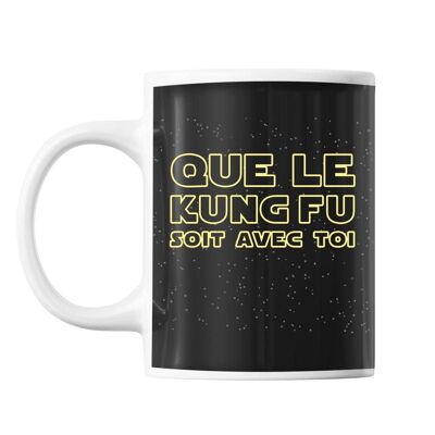 Becher Kung Fu ist mit Ihnen