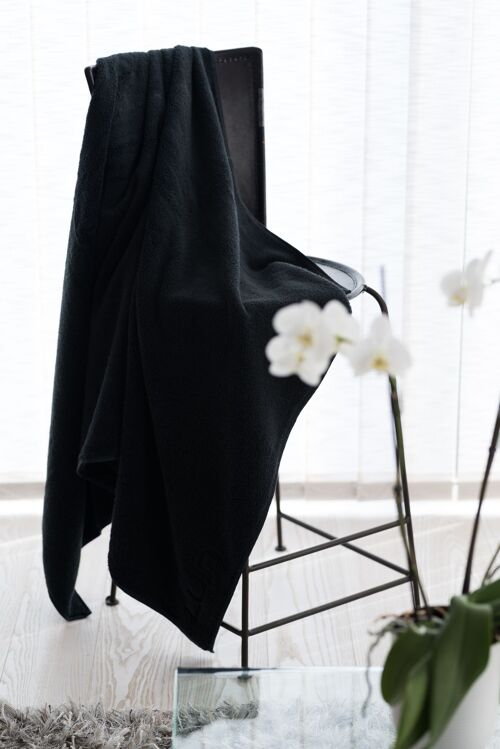 Grande Towel 100x180cm Black