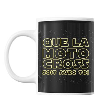 Mug Moto Cross soit avec toi 1