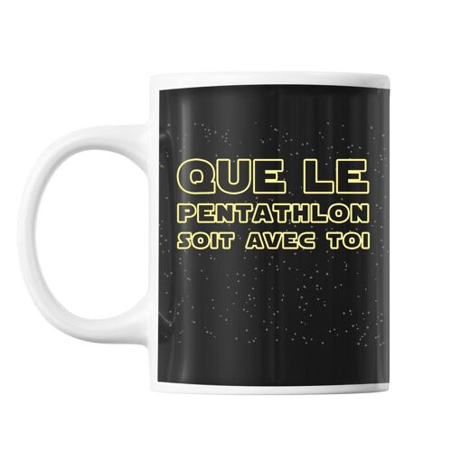 Mug Pentathlon soit avec toi