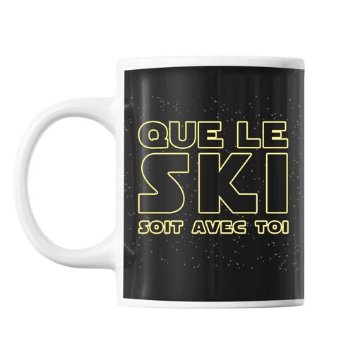 Mug Ski soit avec toi