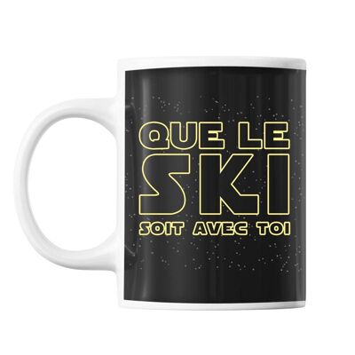 Mug Ski soit avec toi