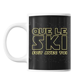 Mug Ski soit avec toi 1