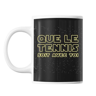 Mug Tennis soit avec toi