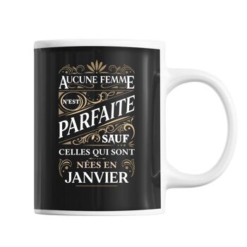 Mug Janvier Femme Parfaite 1