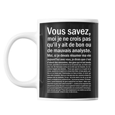 Mug Analyste Bon ou Mauvais