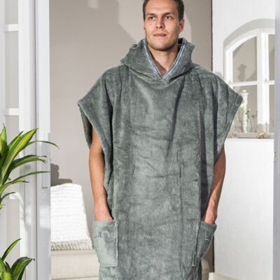 Asciugamano Poncho L/XL, Granito