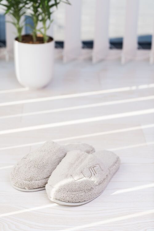 Cosy Bath Slippers S/M (37-40) Sand