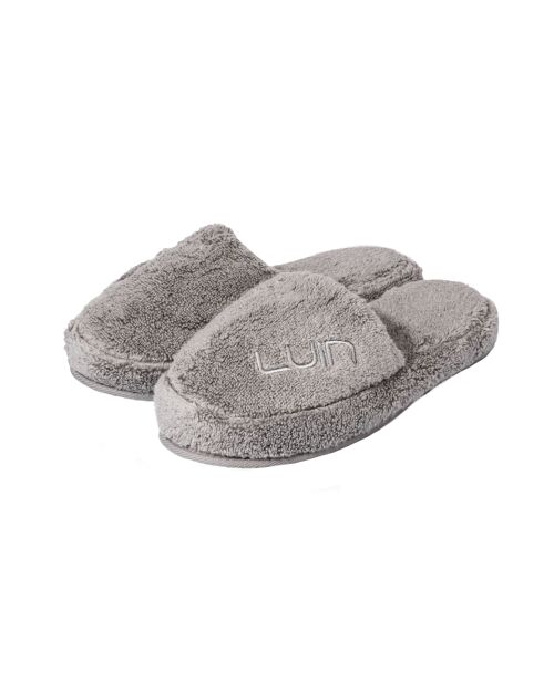 Cosy Bath Slippers L/XL (41-44) Granite