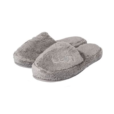 Cosy Bath Slippers L/XL (41-44) Granite