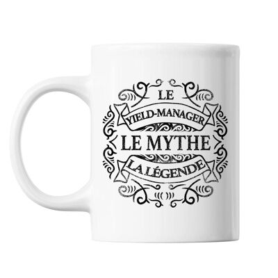 Taza Yield manager El Mito la Leyenda blanca