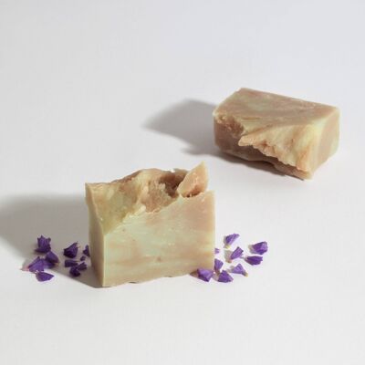 White & Pink Clay Facial Soap