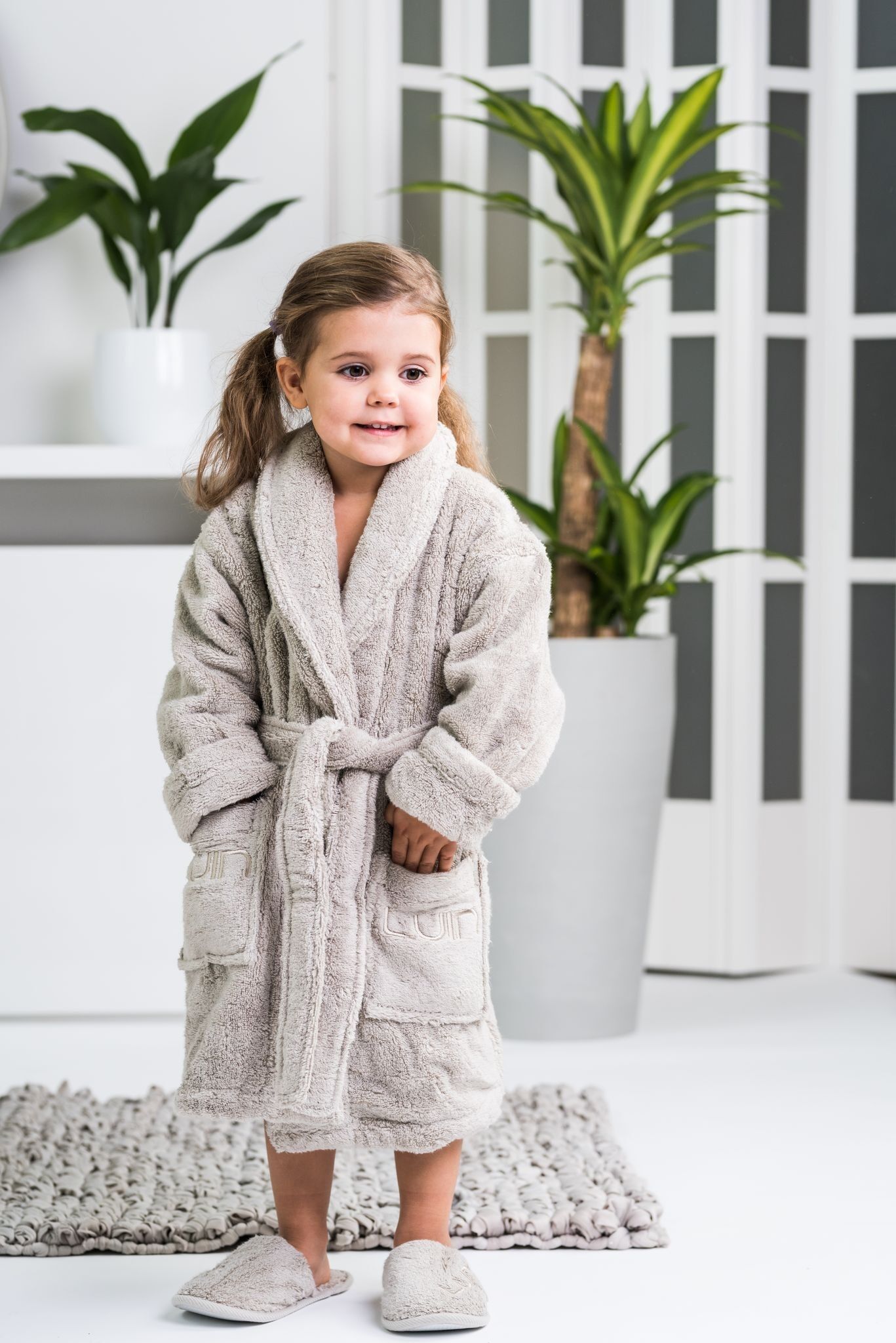 Kids store bathrobe towel