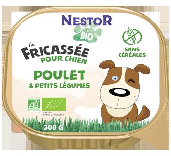 Fricassés - Fricassées Chien volaille sans céréales 300g