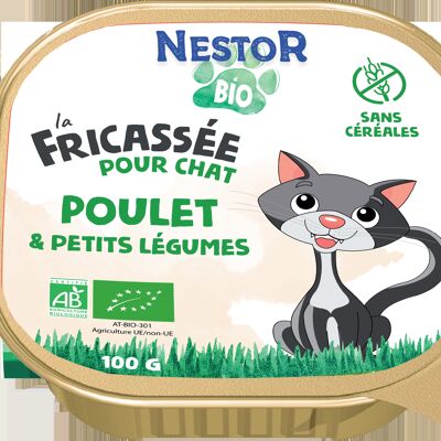 Fricassés - Fricassées Chat volaille sans céréales 100g