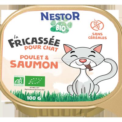 Fricasées - Fricasé de gato salmón sin cereales 100g