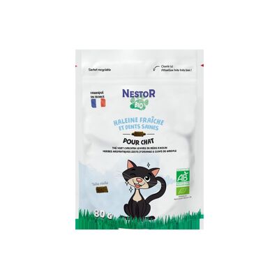 Golosinas - Aliento Fresco y Dientes Sanos Gato 80g