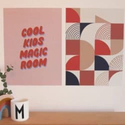 Affiche Cool Kids Magic Room – 30x40cm