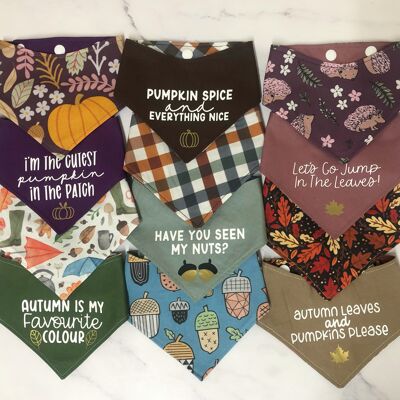 Handgemachtes Bandana Bundle Lucky Dip Autumn - TOP UP