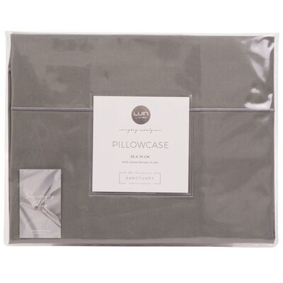 Sanctuary Pillowcase 55x75 Granite