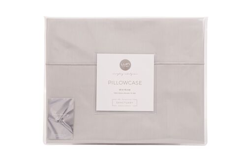 Sanctuary Pillowcase 55x75 Pearl Grey