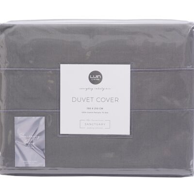 Sanctuary Single Duvet Cover 150x210 Granite