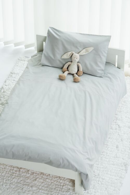 Sanctuary Junior Bed Set 120x160 & 40x60 Pearl Grey