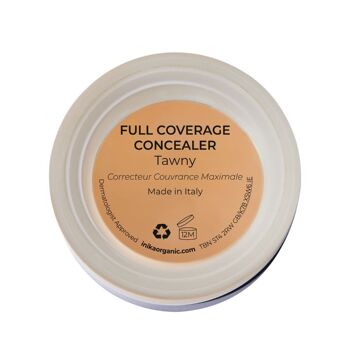 INIKA Correcteur de Teint Bio Couvrance Complète - Tawny 3.5gr 2