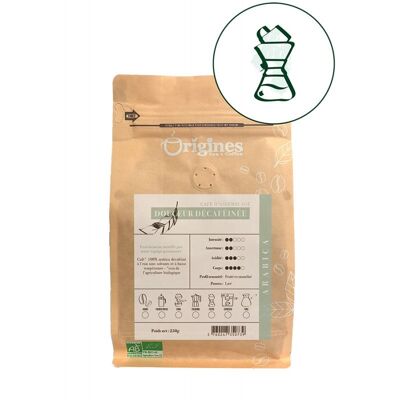 Dolcezza decaffeinato bio - filtro 250g