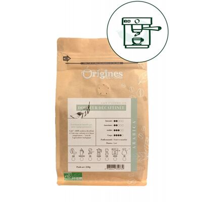 Organic decaffeinated sweetness - Espresso 250g