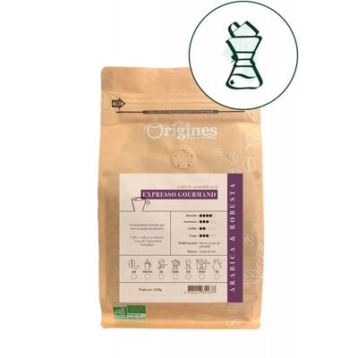 Espresso Gourmet Biologico - Filtro 250g