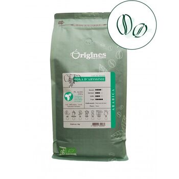 Moka D'abyssinie Bio - Grain 1kg