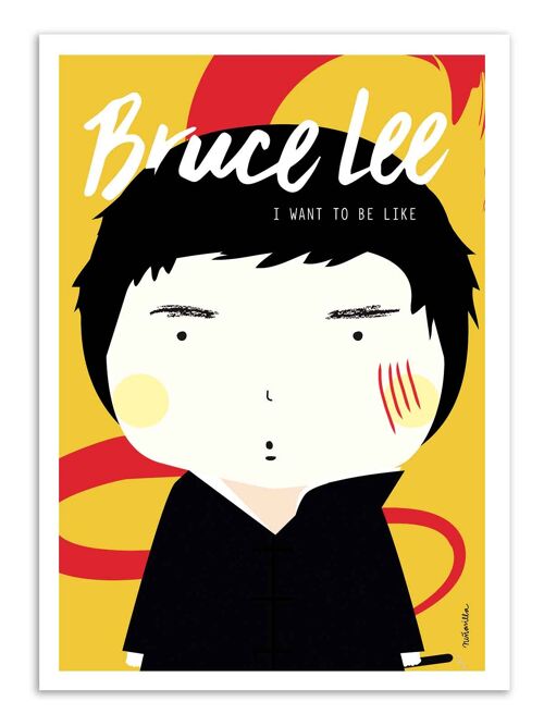Art-Poster - Bruce Lee - Ninasilla