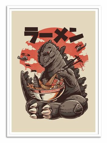 Art-Poster - Kaiju's Ramen - Ilustrata 2