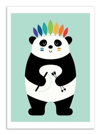 Art-Poster - Indian Panda - Andy Westface W19181 1