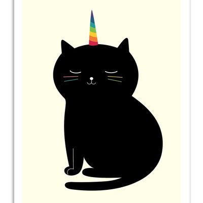Art-Poster - Caticorn - Andy Westface W19182