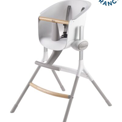 BEABA, Up&Down High Chair grey/white