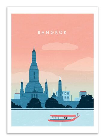 Art-Poster - Bangkok - Katinka Reinke W19197-A3 1