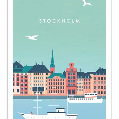 Art-Poster - Stockholm - Katinka Reinke