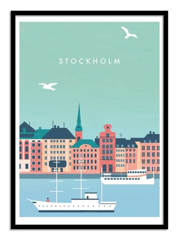 Art-Poster - Stockholm - Katinka Reinke 3