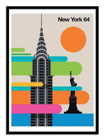 Art-Poster - New-York 64 - Bo Lundberg W19211 3