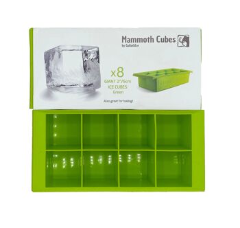Mammoth Cubes - Giant 2 Inch Ice Cube Tray - Goliath Ice