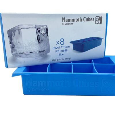 Cubes de mammouth de glace Goliath bleu