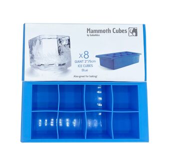 Cubes de mammouth de glace Goliath bleu 3