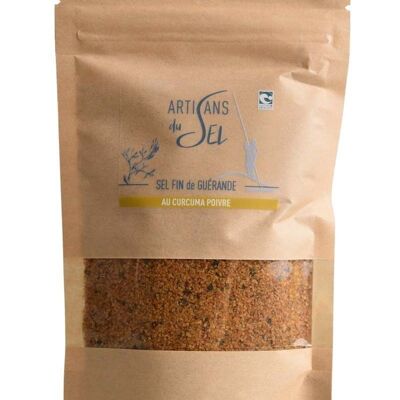 Guérande fine salt turmeric pepper - 200gr