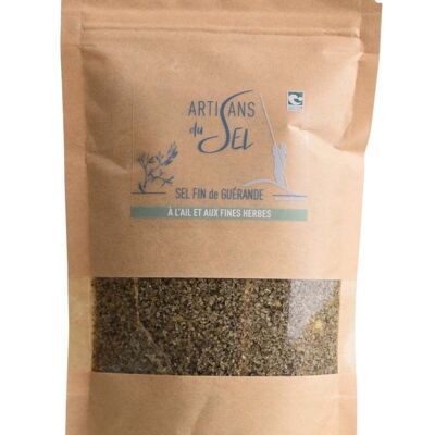 Sel fin de Guérande ail et fines herbes - 200gr