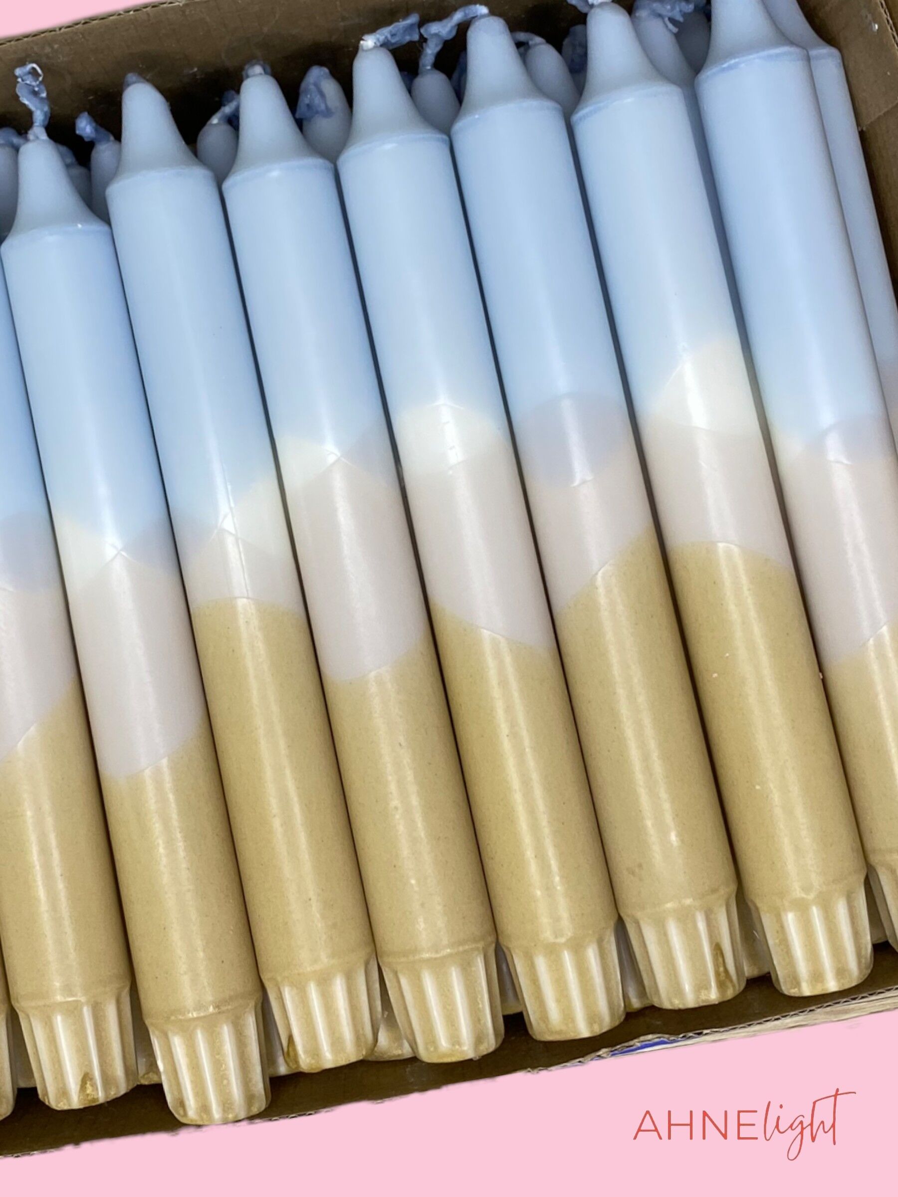 Vela coloreada a mano NO. 45