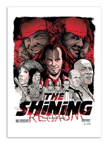 Art-Poster - The Shining - Joshua Budich-A3 1