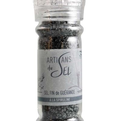 Fine Guérande Spirulina Salt Mill -80gr